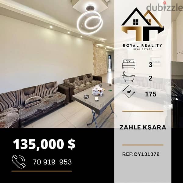 apartments for sale in zahle ksara - شقق للبيع في زحلة 0