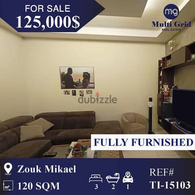 TI-15103 / Apartment for Sale in Zouk Mikael , شقة للبيع في زوق مكايل