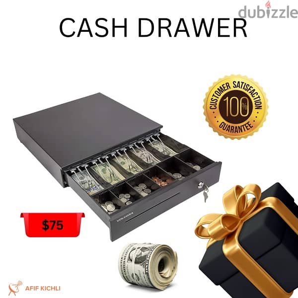 Cash Drawer 33cm New 0