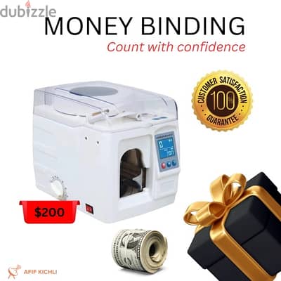 Money Binding Machine New