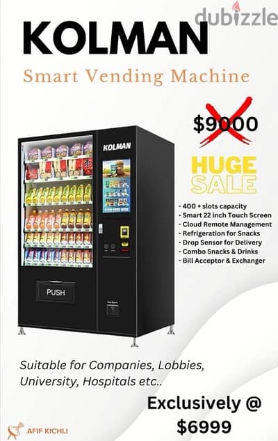 Kolman Vending Machine New