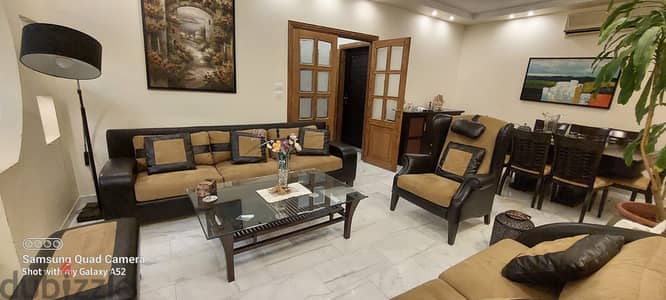 Beautiful Furnished Apartment For Rent in Mar Eliasشقة جميلة مفروشة