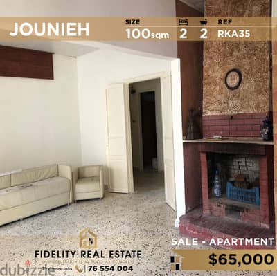 Apartment for sale in Jounieh RKA35  للبيع في جونيه