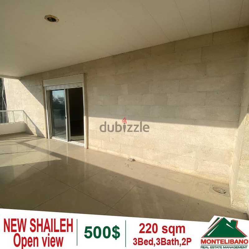 220 sqm open view apartment for rent in Shaylee!! 0