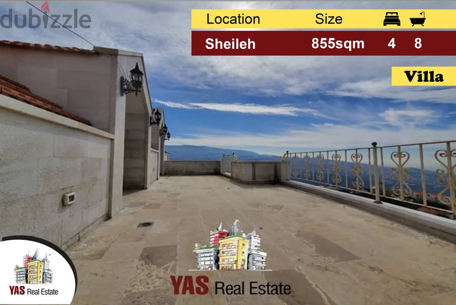 Sheileh 855m2 | Villa | New | Panoramic View | Luxury | 0