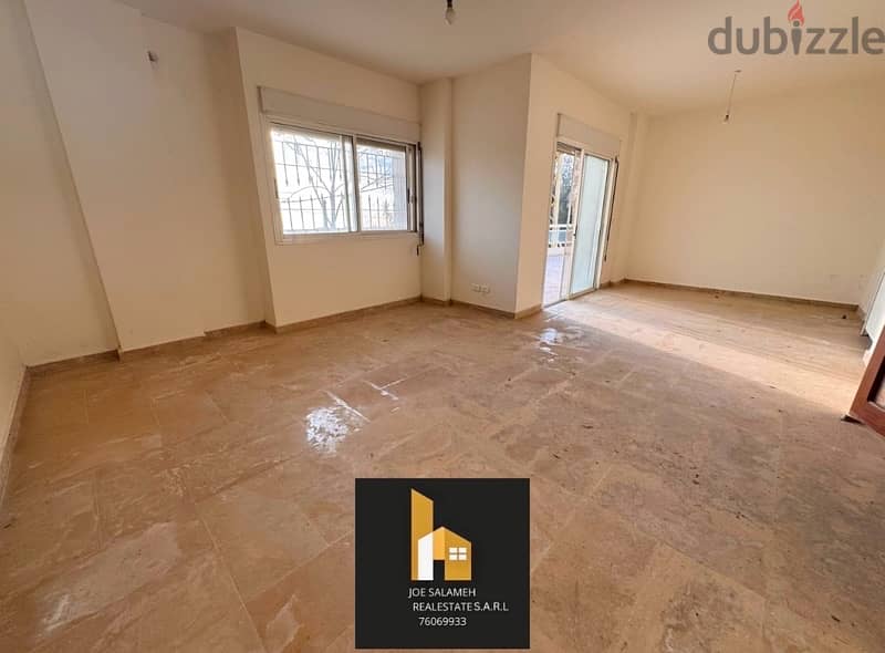 Apartment for sale 150m2+100m2 terrace in Sheileh 135,000$/سهيله 0