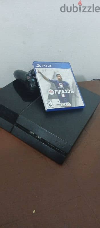 ps4 with 1 controller and fifa 23 0