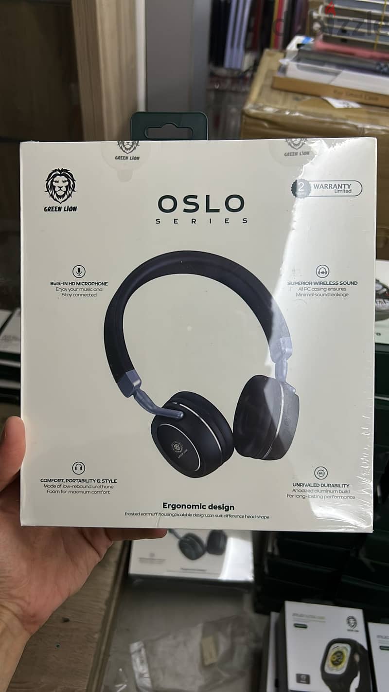 Green lion oslo series headphones exclusive & last offer 0