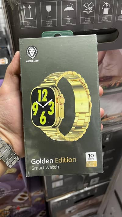 Green lion gold edition smart watch exclusive & good price