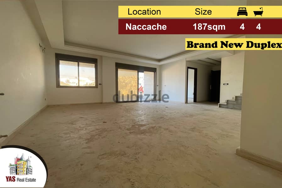 Naccache 187m2 | Brand New Duplex | Prime Location | Catch | RZ | 0