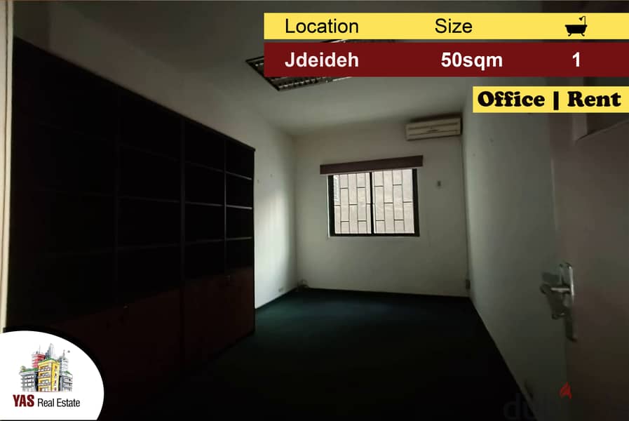 Jdeideh 50m2 | Office | Rent | Perfect Investment | Luxury | AA/AC 0