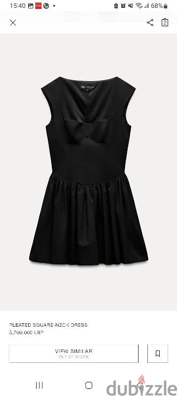 zara dress for sale 2