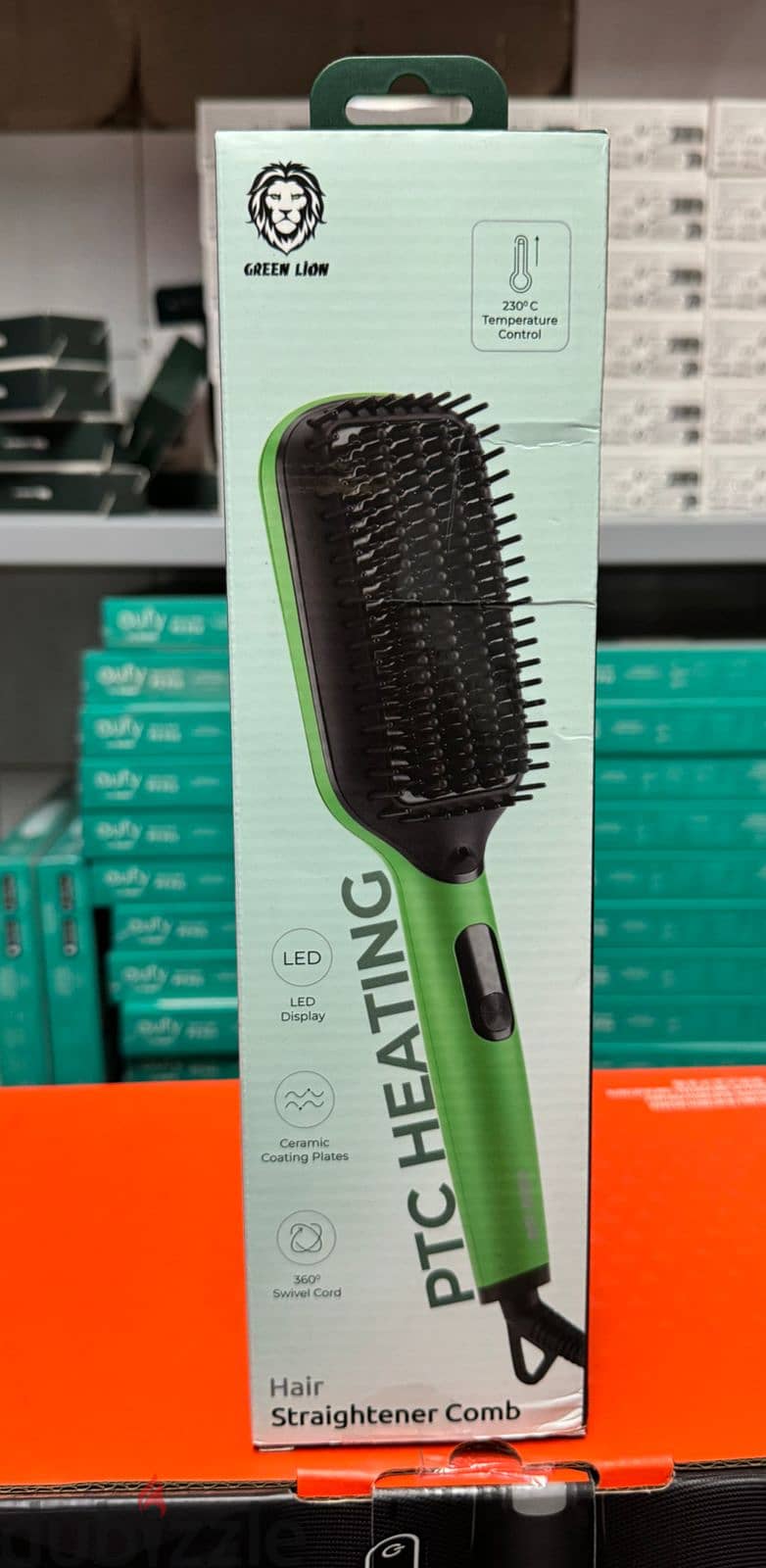 Green lion Hair Straightener Comb exclusive & best offer 0