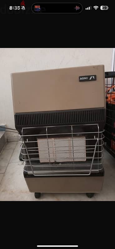 gas and electricity heater