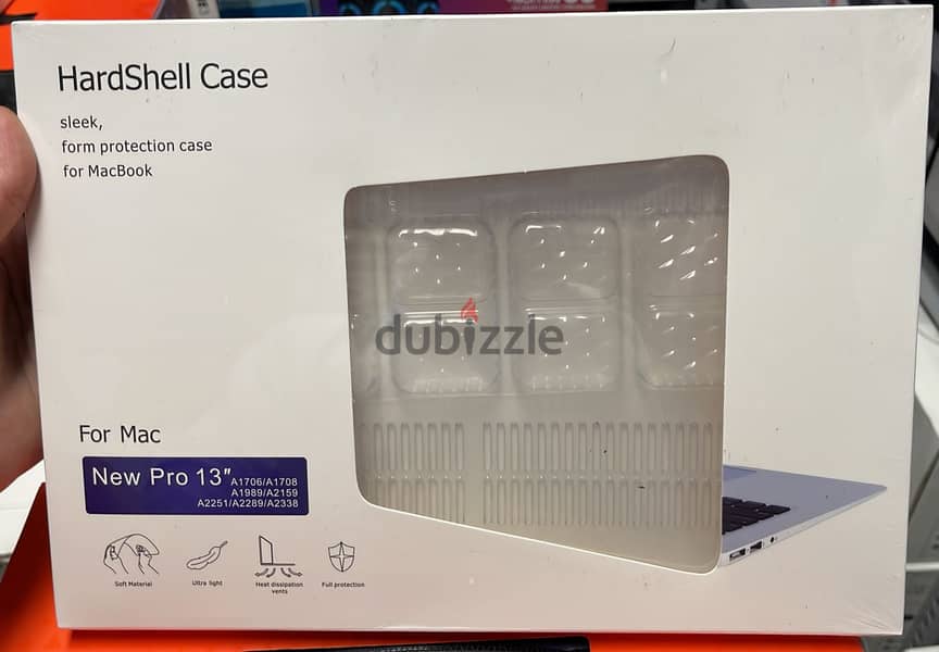 Hardshell case toughshell macbook pro 13 clear last & best offer 0