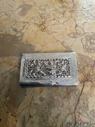 Silver Card holder