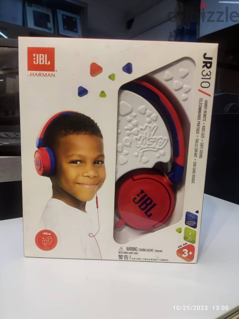 JBL JR 310 headset Red 0