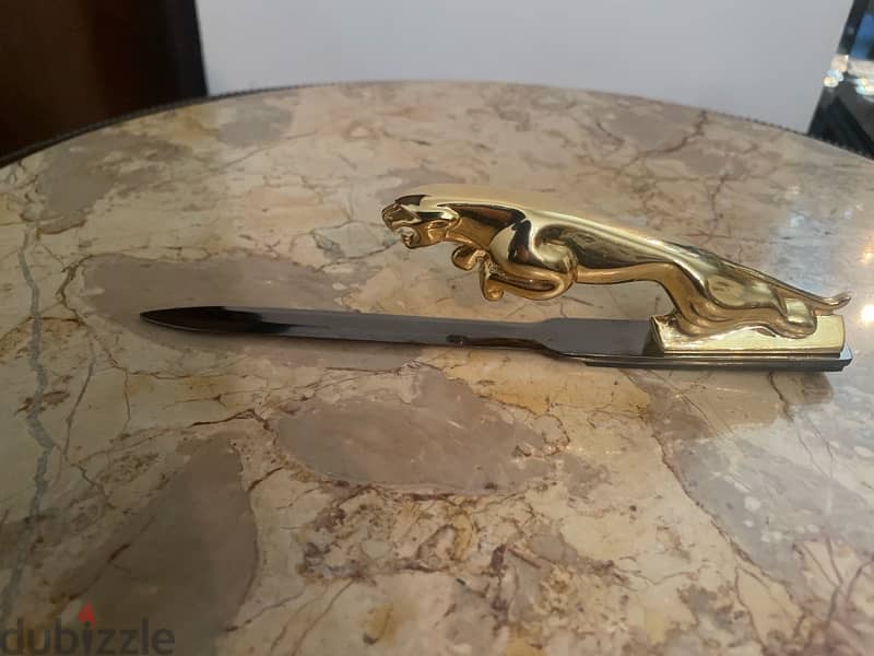 Gold plated letter opener 0