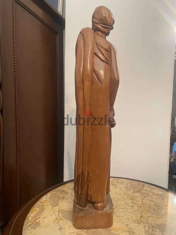 Wooden sculpture statue 2