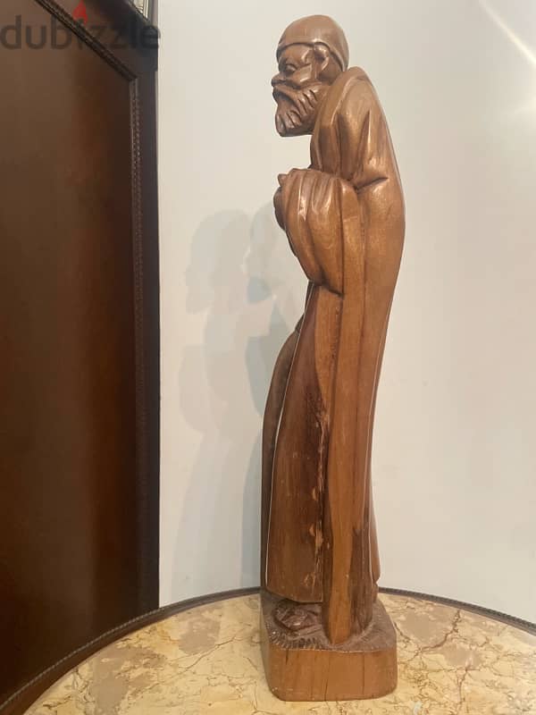 Wooden sculpture statue 3