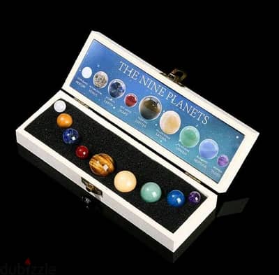 Special 9 planets natural stones for decoration / gift