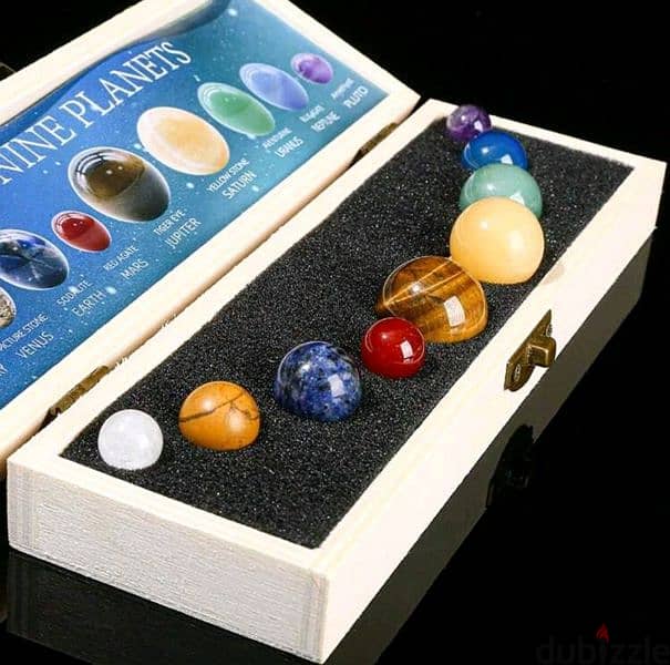 Special 9 planets natural stones for decoration / gift 1