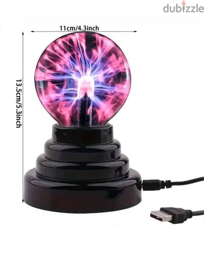 Tesla coil ball for decoration and fun