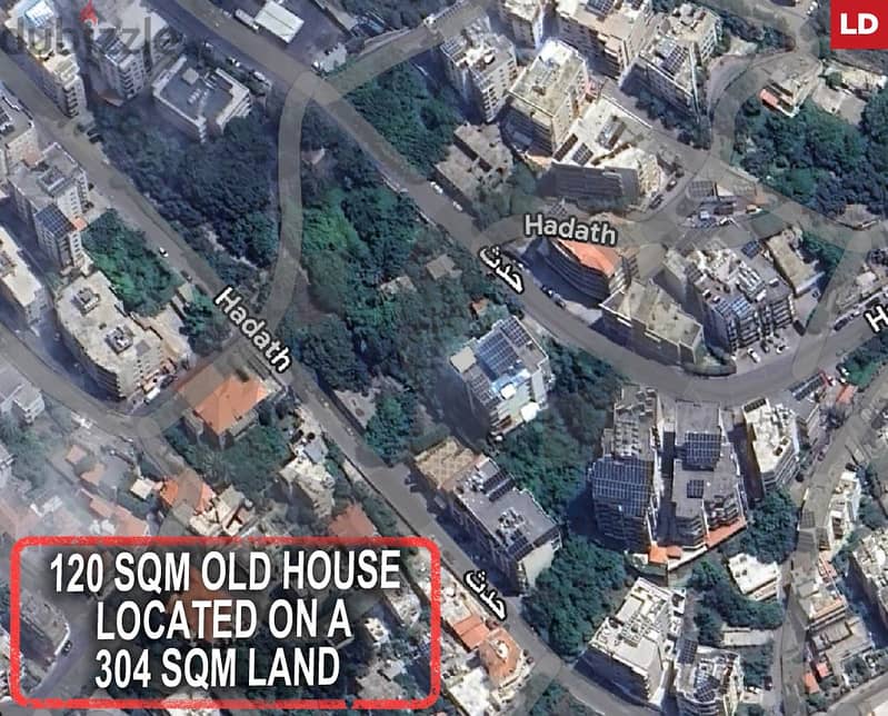 Old house, huge land, baabda, hadath/ الحدث  REF#LD116379 0