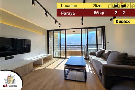 Faraya 85m2 | Furnished | Duplex | Chalet | Prime Location | DA |