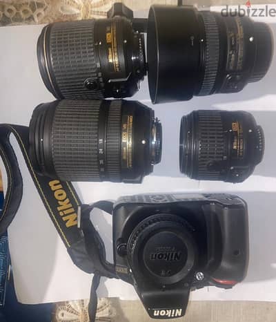 nikon camera with lenses