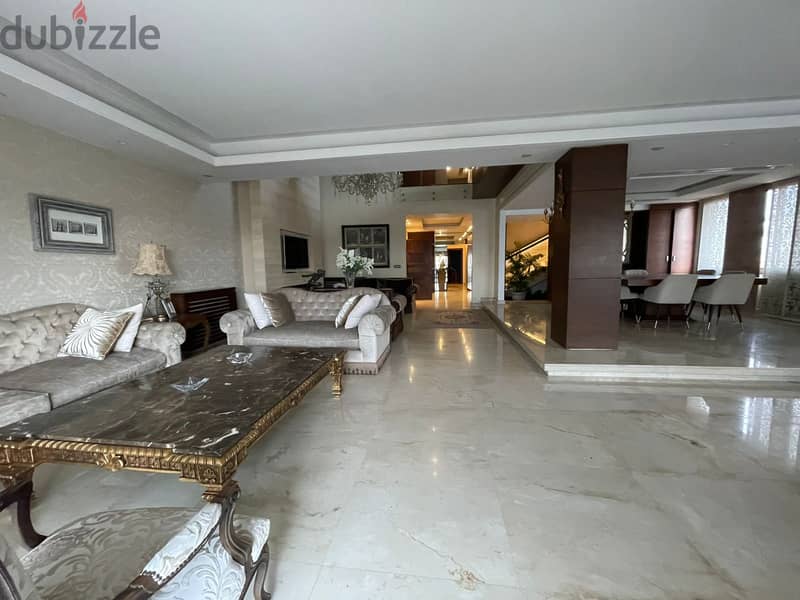 Fully Furnished Duplex for Rent in Hazmiehدوبلكس مؤثث بالكامل للإيجار 0