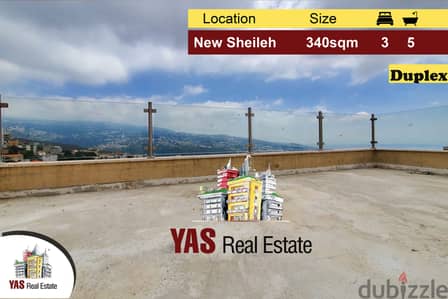 New Sheileh 340m2 Duplex | Big Terrace | New | Luxurious | Astonishing