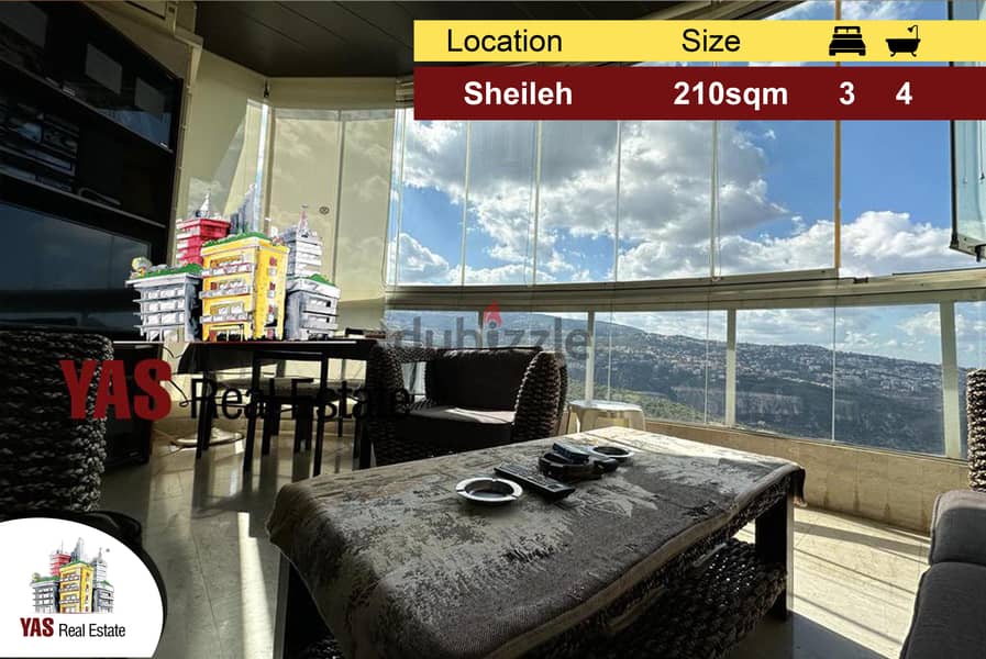 Sheileh 210m2 | Upgraded | Panoramic View | Luxury | 0