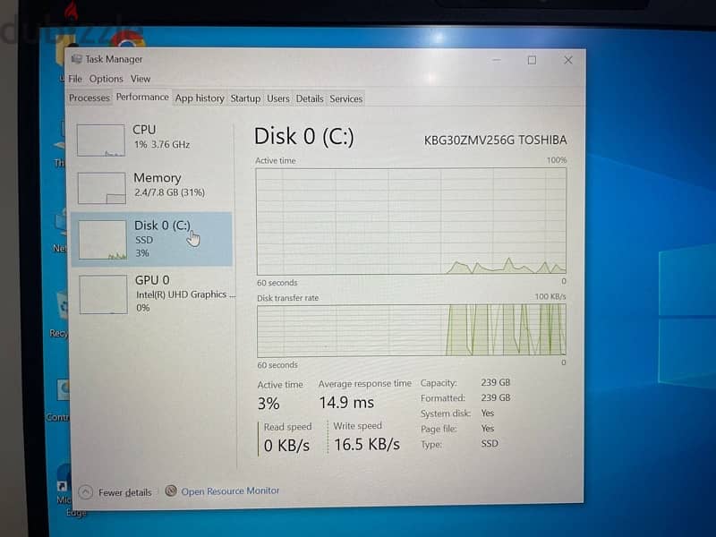 Dell 5400 core i5 8365u (better than i7 7600u) 3