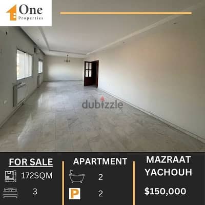 APARTMENT FOR SALE IN MAZRAAT YACHOUH