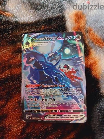 shadow rider calyrex pokemon card