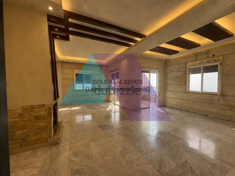 Decorated Apartment+Sea view for Sale in Hosrayel - شقة للبيعفي حصرايل 0