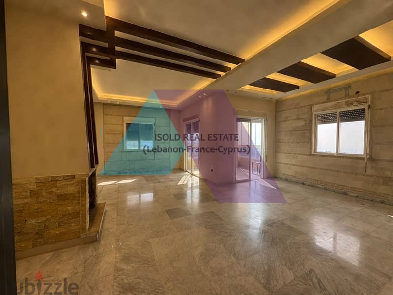 Decorated Apartment+SeaView for Rent in Hosrayel -شقة لإيجار في حصرايل 0