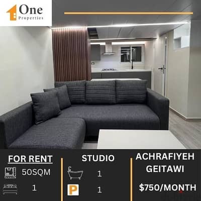 FURNISHED STUDIO FOR RENT IN ACHRAFIYEH