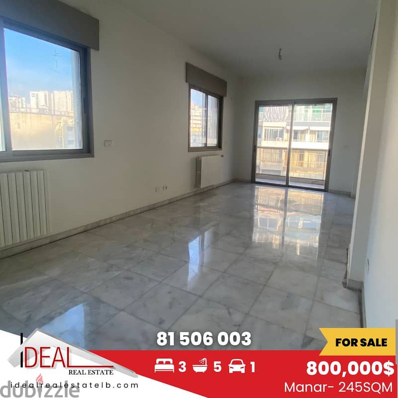 245SQM apartment for sale in manara REF#AR11026 0