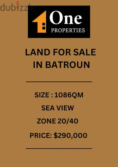 LAND FOR SALE IN BATROUN