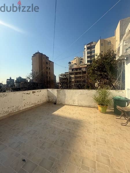 Furnished one bedroom apartment with terrace in Achrafieh. 0