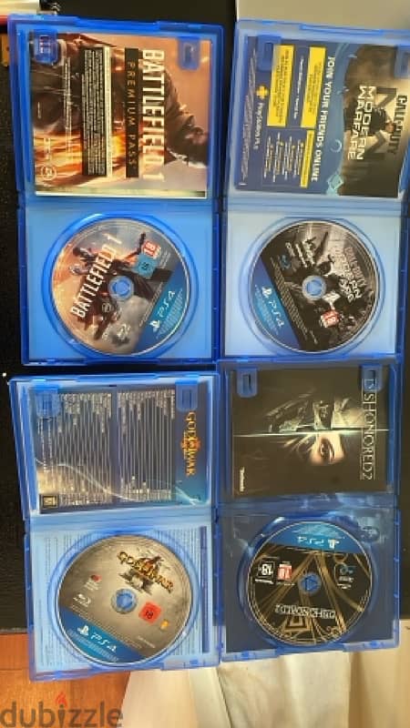 4 PS4 Games - NEGOTIABLE 1