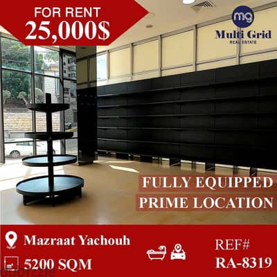 RA-8319 / Mall for Rent in Mazraat Yachouh,مول للايجار في مزرعة ياشوع