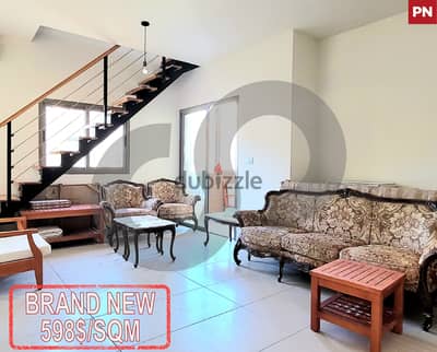 598$/SQM | DUPLEX | BRAND NEW | JBEIL- AMCHIT | 180 SQM REF#PN115971