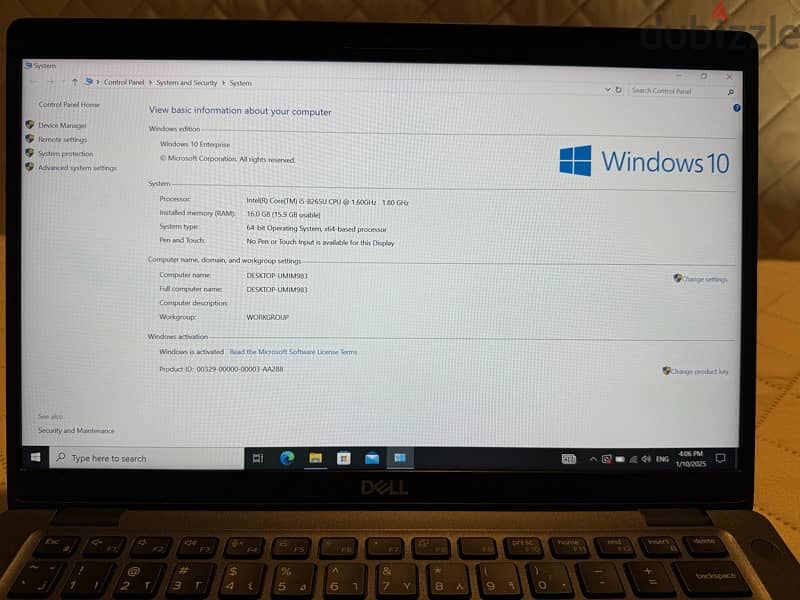 DELL Laptop Latitude 5400 5