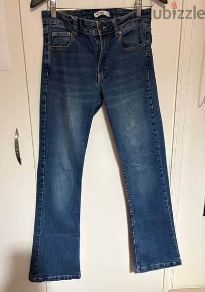 Pull & Bear Dark Flared Jeans