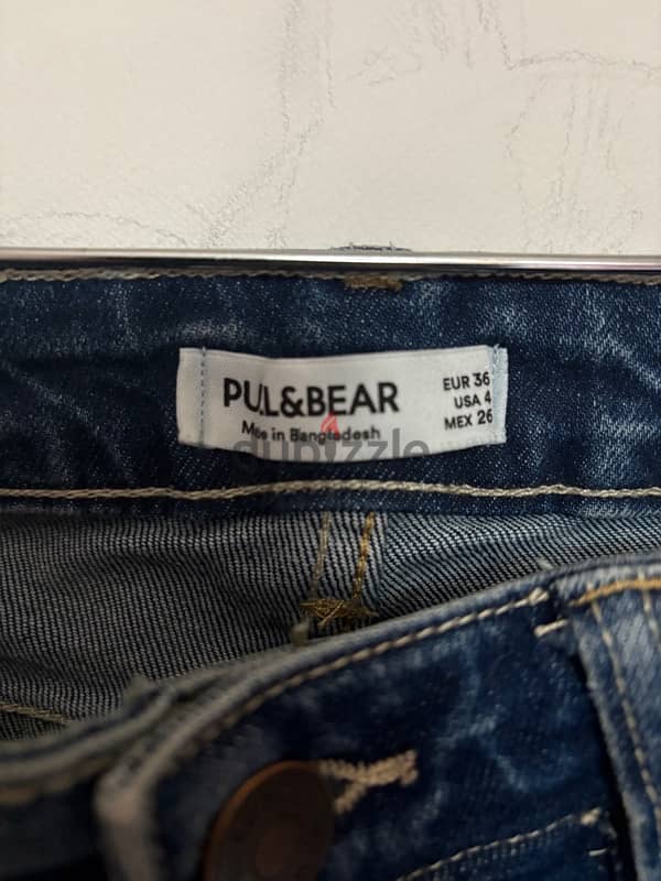 Pull & Bear Dark Flared Jeans 2