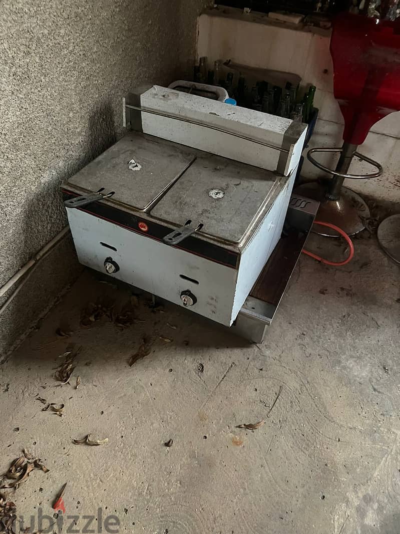 friteuse + grill for sale 1