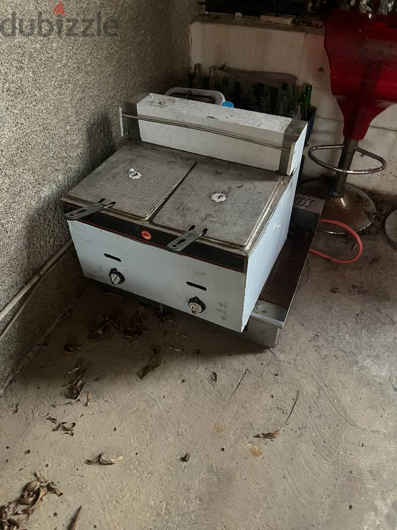 friteuse + grill for sale 2